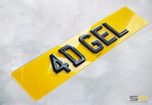 4D + Gel Plates - Number Plates Club